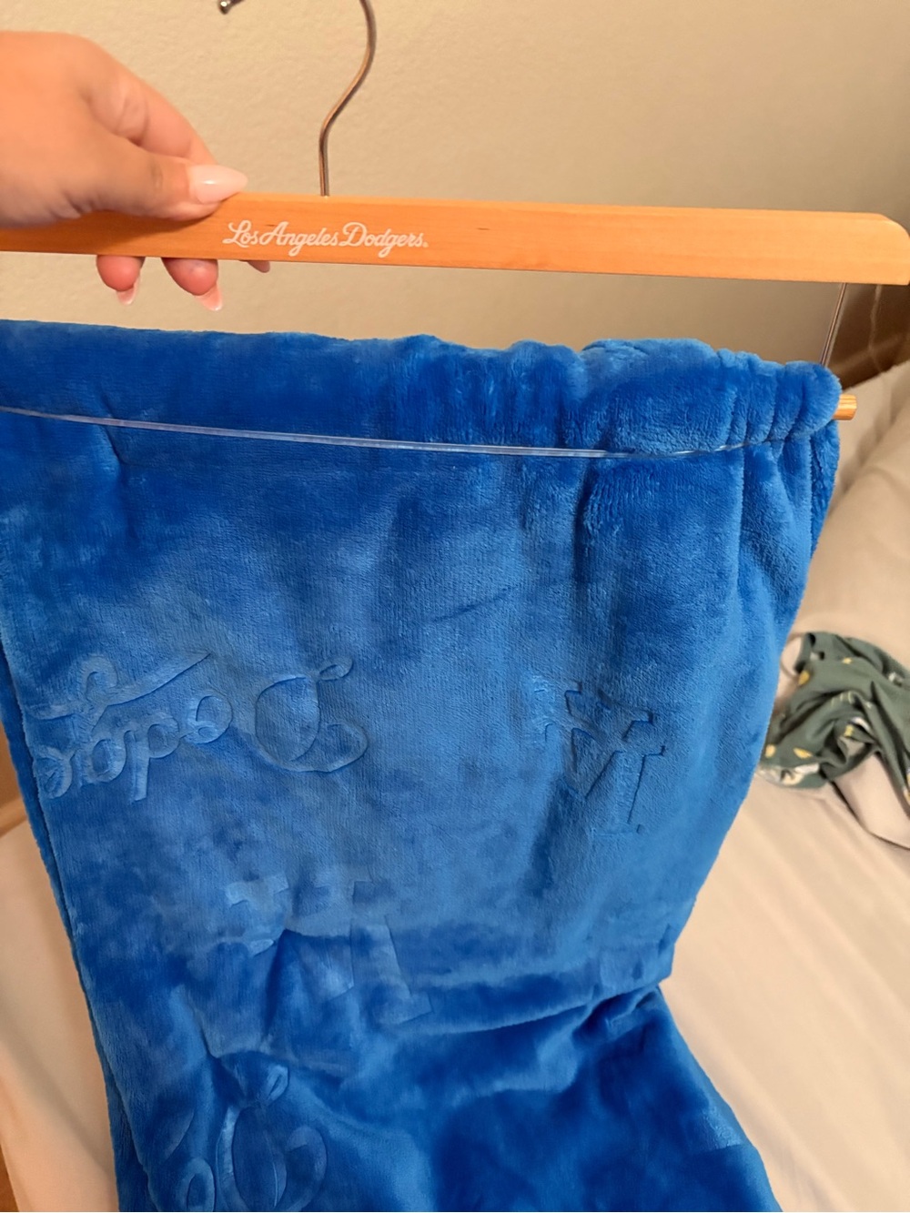 LA Dodgers blanket